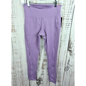 ID Ideology Compression Full-Length Leggings Rhapsody Purple‎ Women's Size PS